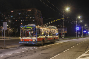 17.12.2023 - Vánoční trolejbus
