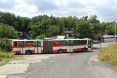 Zajímavý úsek s autobusem