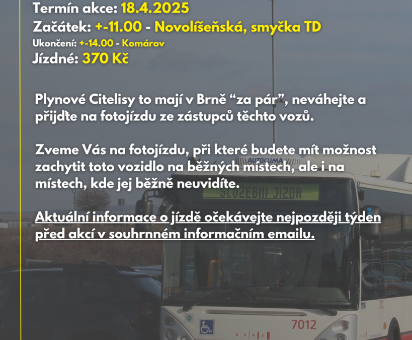 Fotojízda s Citelisem